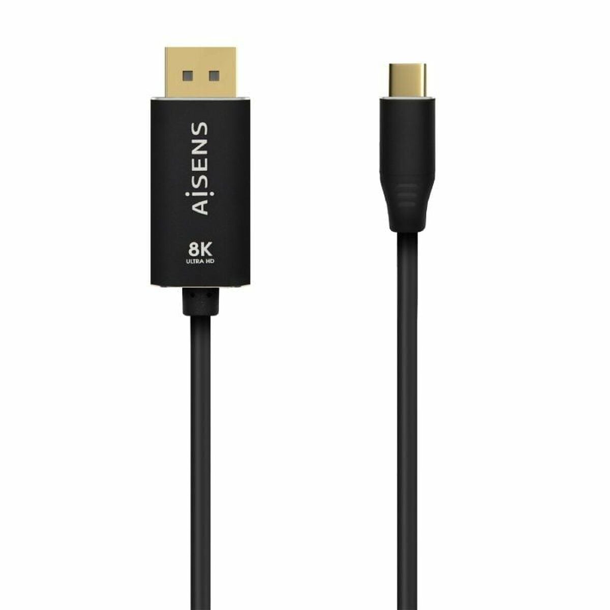 USB-C till DisplayPort Adapter Aisens A109-0687 Svart 1,8 m - 2
