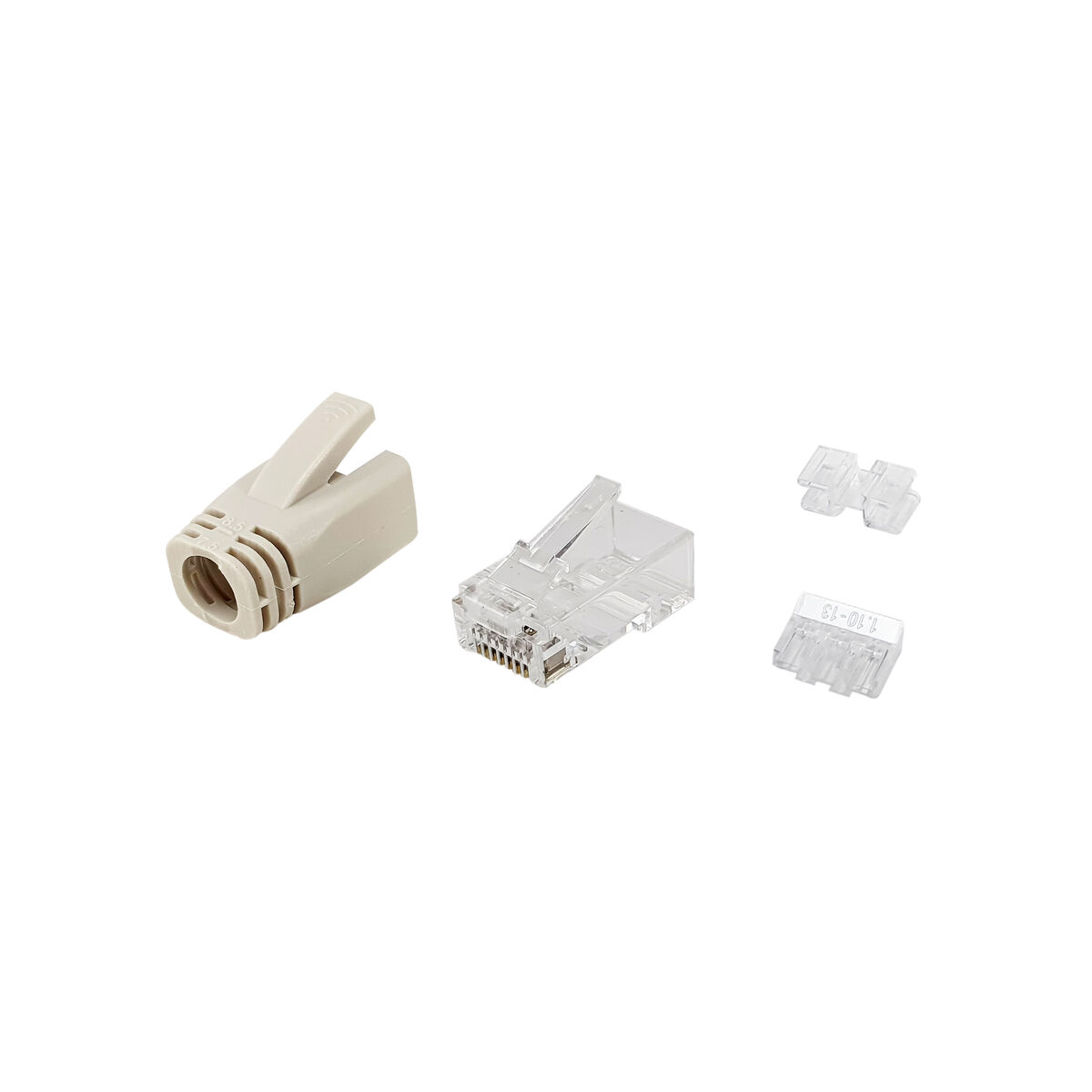 Kontakt RJ45 Kategori 6 UTP Equip 121176 Transparent 100 antal