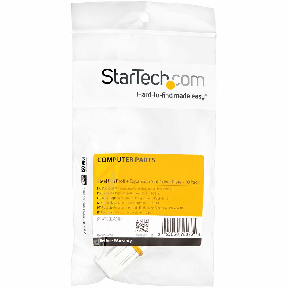 Skydd Startech PLATEBLANK Svart - 2