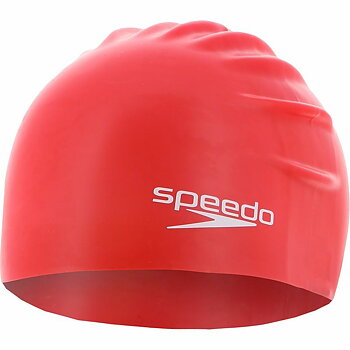 Badmössa Speedo  8-0838514614  Röd Silikon Plast