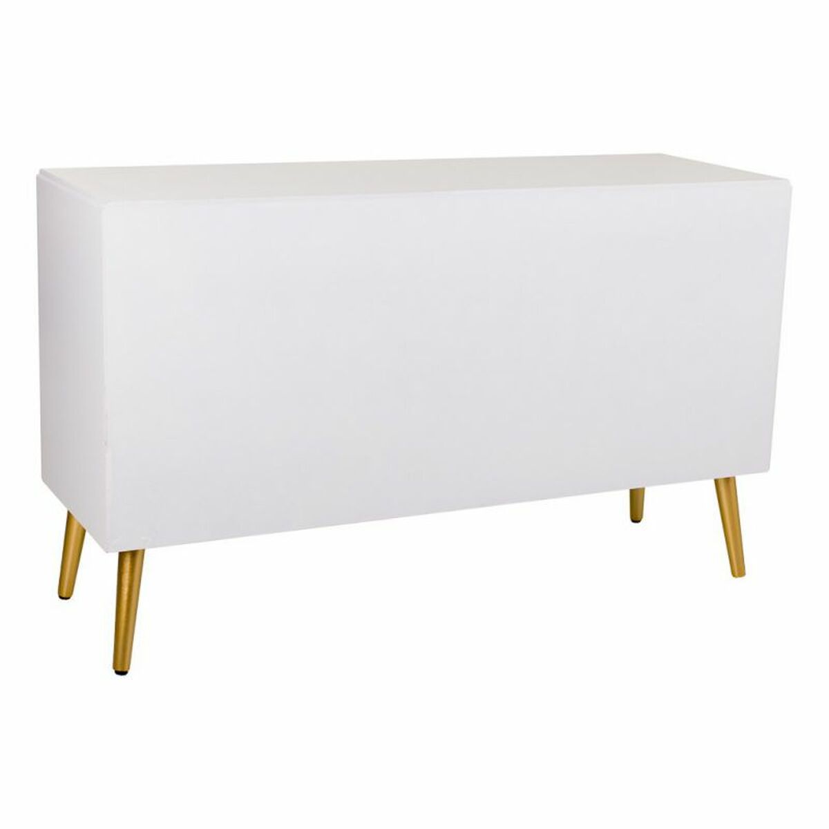 Skänk Alexandra House Living Vit Gyllene Trä MDF 41 x 71 x 120 cm - 5