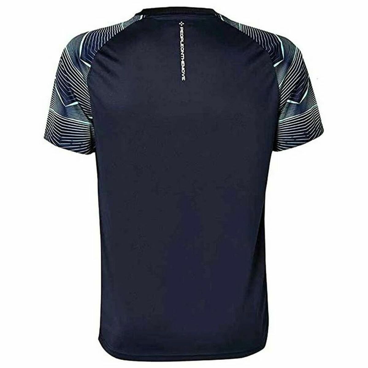 T-shirt med kortärm Herr Kappa Eoste Graphik Marinblå - 2