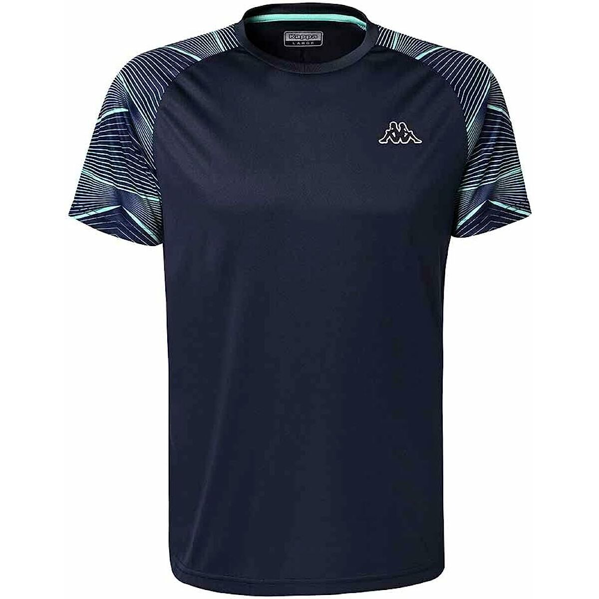 T-shirt med kortärm Herr Kappa Eoste Graphik Marinblå - 3