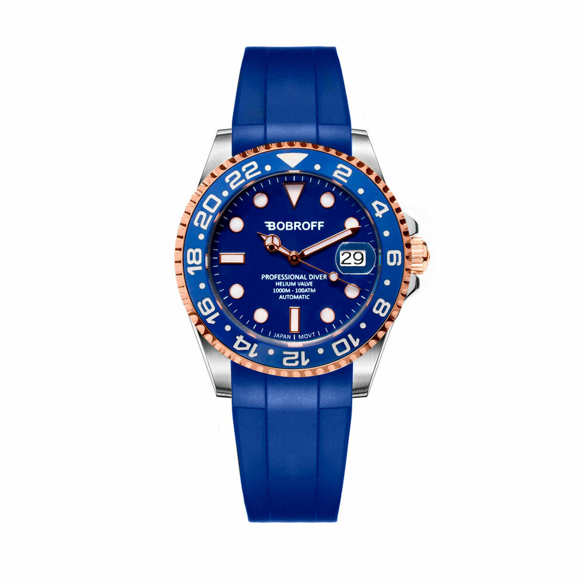 Unisexklocka Bobroff BF0006-CA (Ø 41 mm) - 8