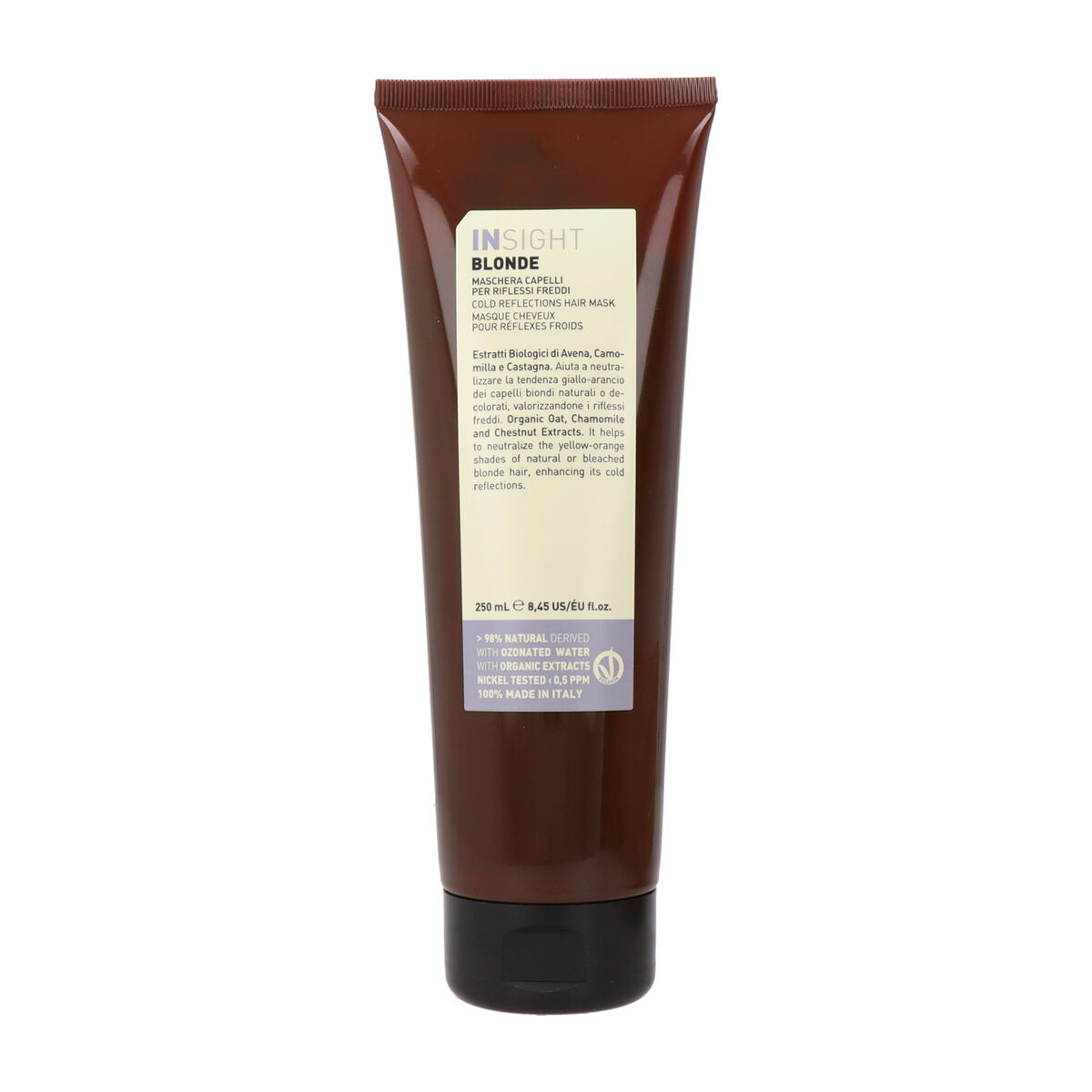 Mask för färgat hår Insight Blonde Cold 250 ml