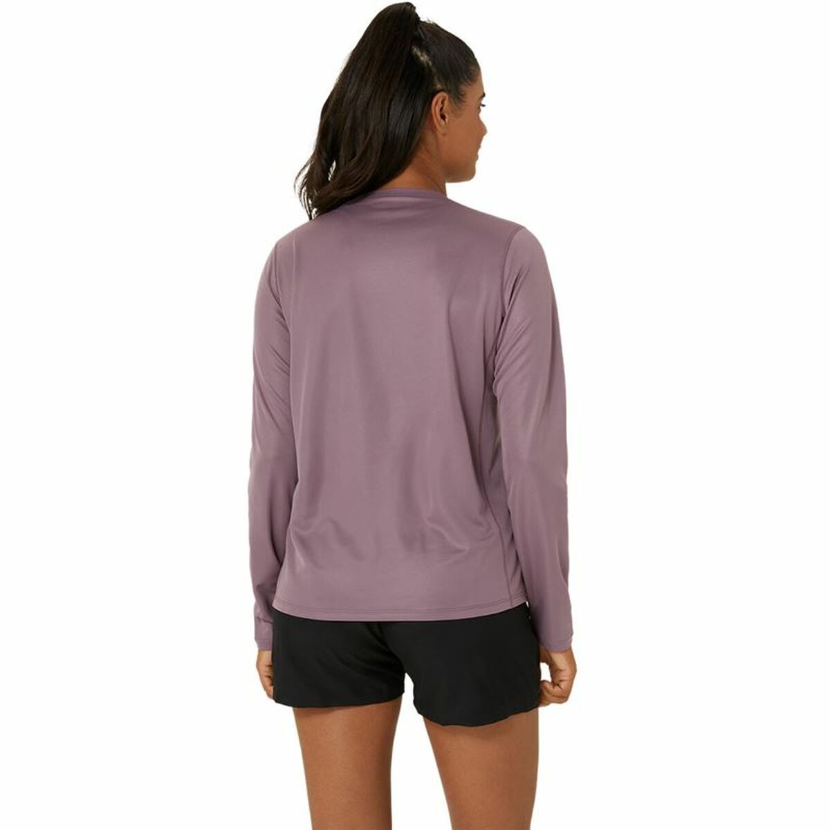 Skjorta med lång ärm Dam Asics Core Ls Top Rosa Plommon - 2