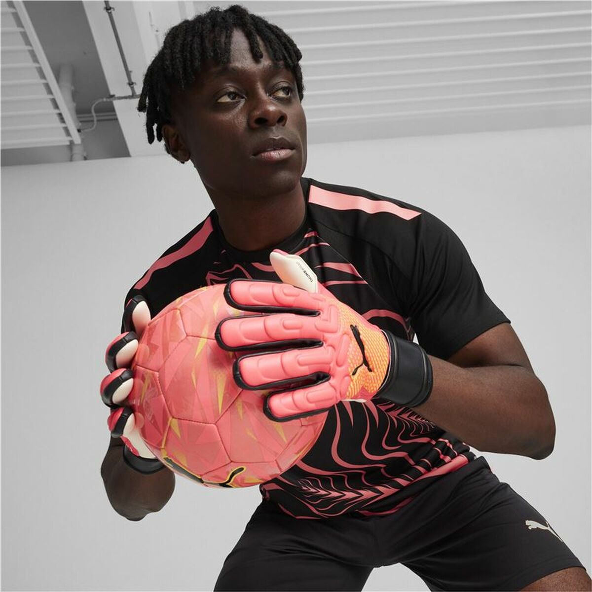 Målvaktshandskar för barn Puma Future Match NC Mörk Orange - 2
