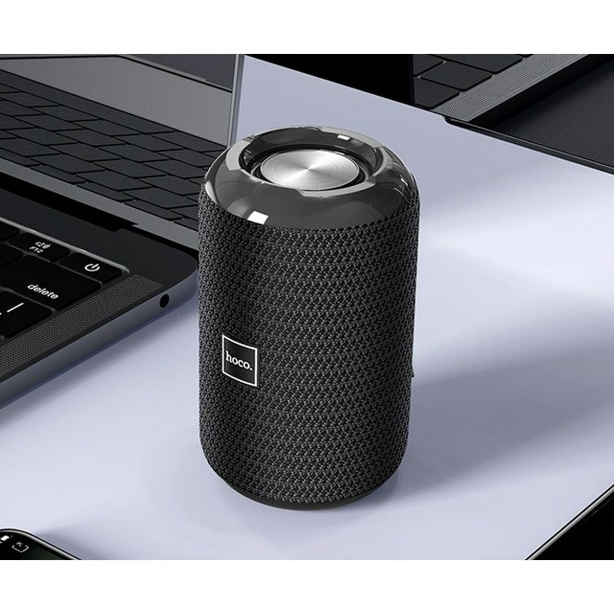 Bärbar Bluetooth Högtalare Hoco HC1 Trendy Svart 5 W - 2
