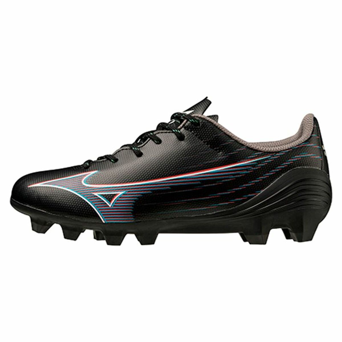 Multi-dubbade fotbollsskor för barn Mizuno Select Jr Svart - 2