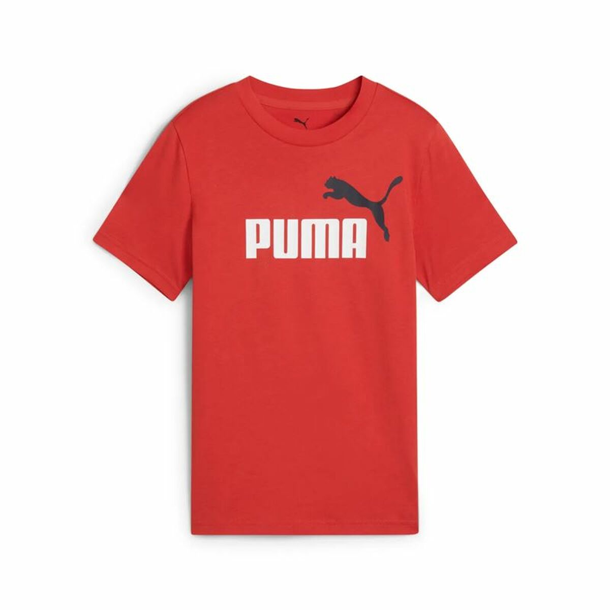 Barn T-shirt med kortärm Puma Essentials 2 Röd