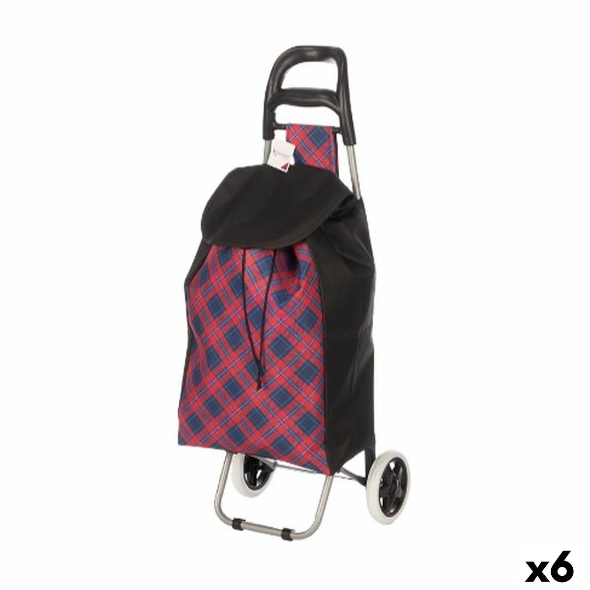Kundvagn Kinvara Blå Rosa 33 L 35,5 x 28 x 94 cm Romb (6 antal)