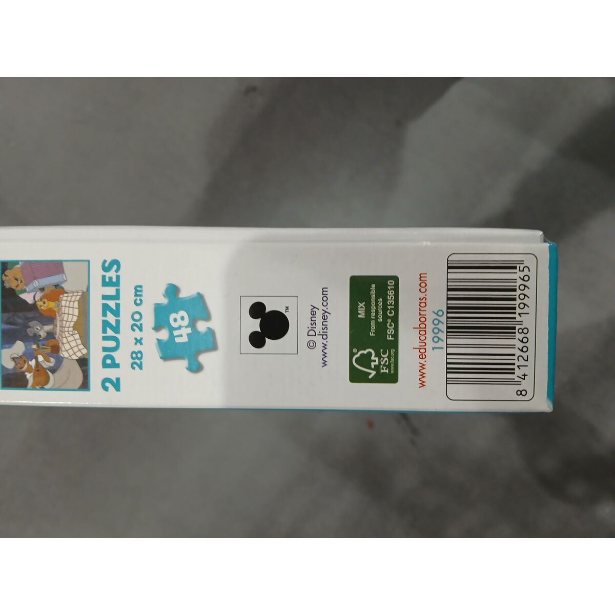 Set 2 pussel Disney Lion King and Lady and the Tramp 48 Delar - 3