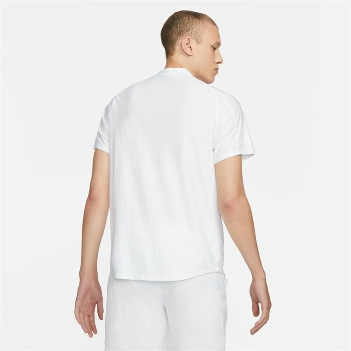 Polotröja kortärmad Herr Nike Court Dri-Fit Advantage Vit - 4