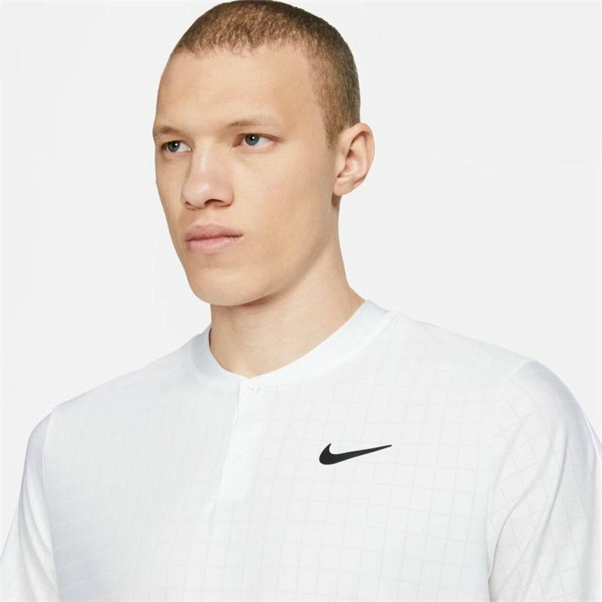 Polotröja kortärmad Herr Nike Court Dri-Fit Advantage Vit - 3
