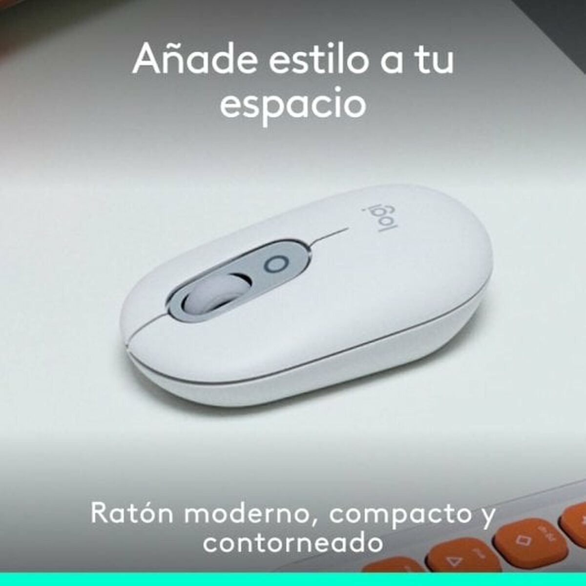 Mus Logitech 910-007411 Vit - 2