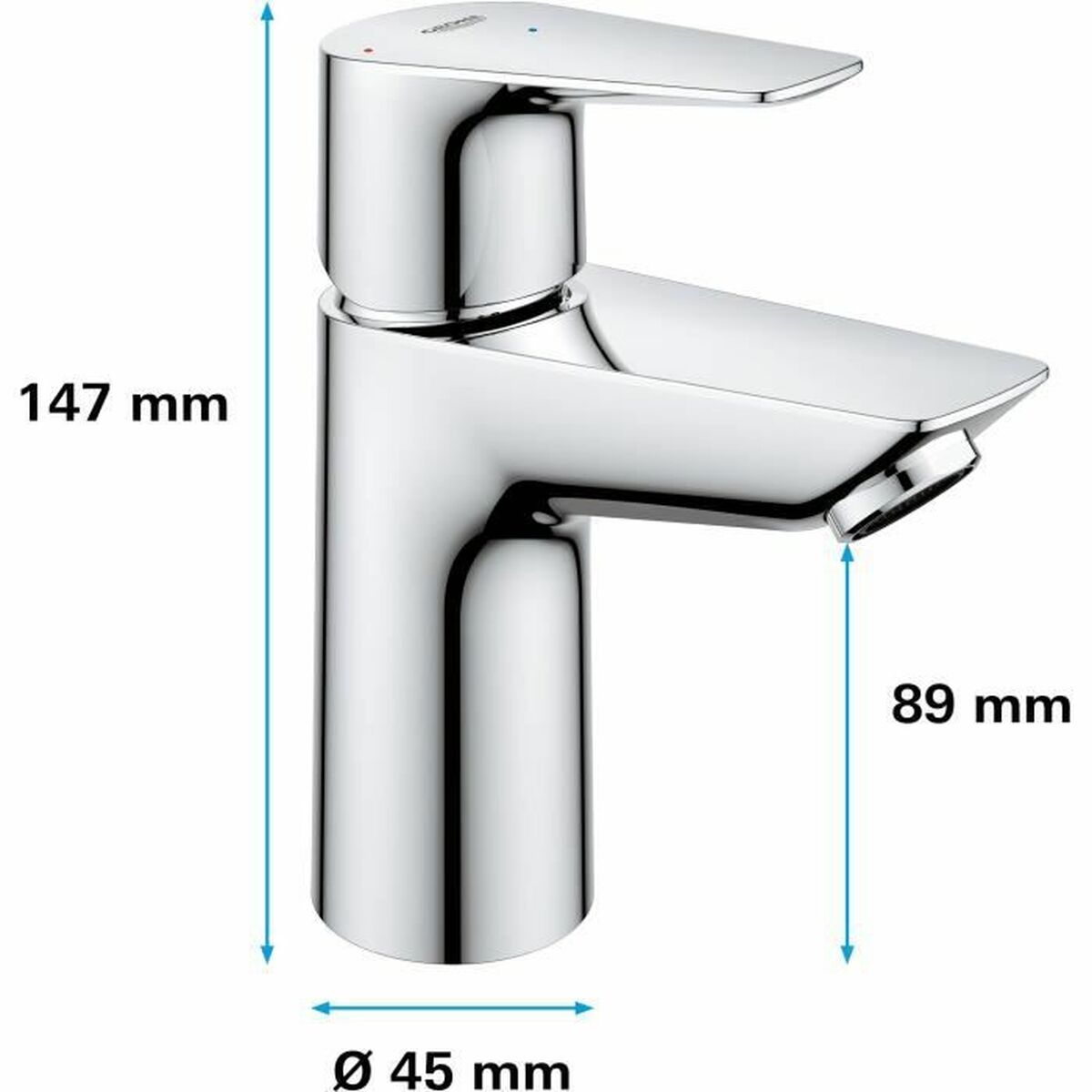 Blandare Grohe Start Edge Metall - 3
