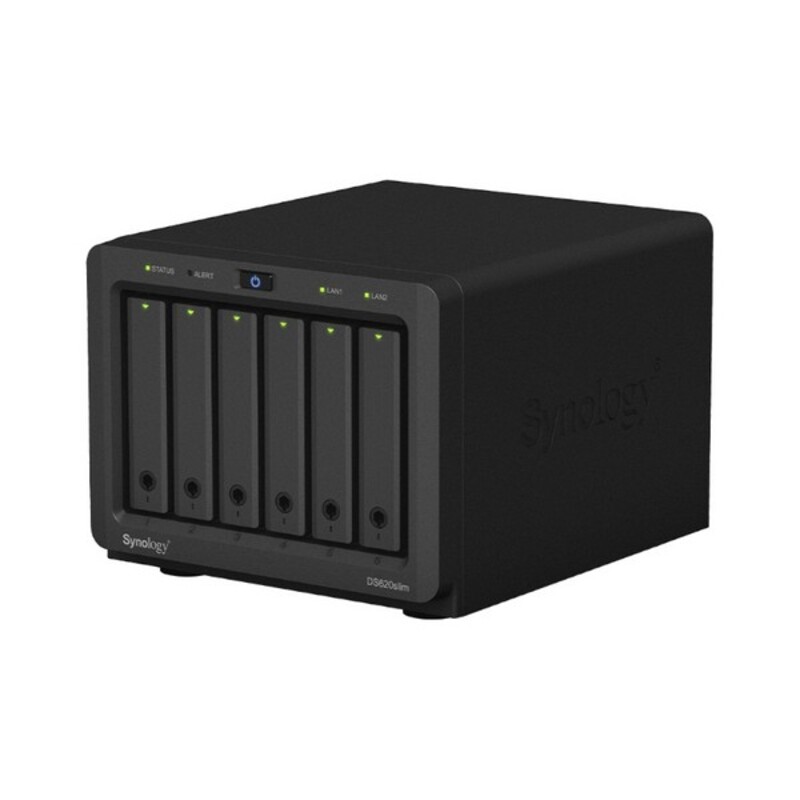 Nätlagringsenhet NAS Synology DS620SLIM Celeron J3355 2 GB RAM Svart - 8