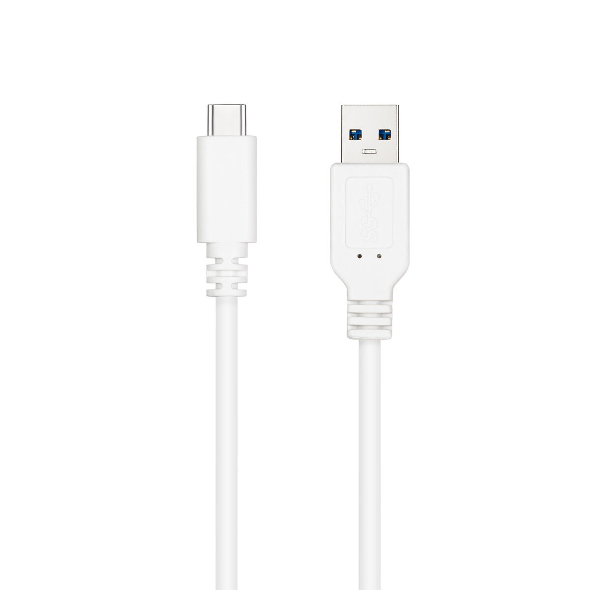 USB-C-kabel NANOCABLE 10.01.4001-L150-W Vit 1,5 m - 2