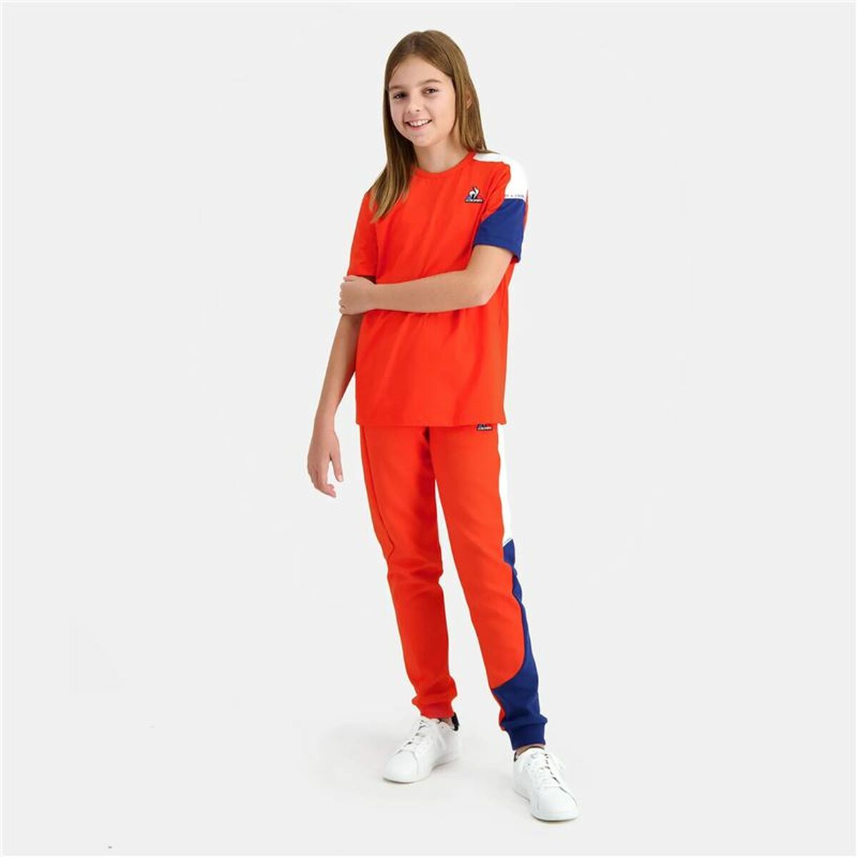 Barn T-shirt med kortärm Le coq sportif Saison Nª 1 - 5