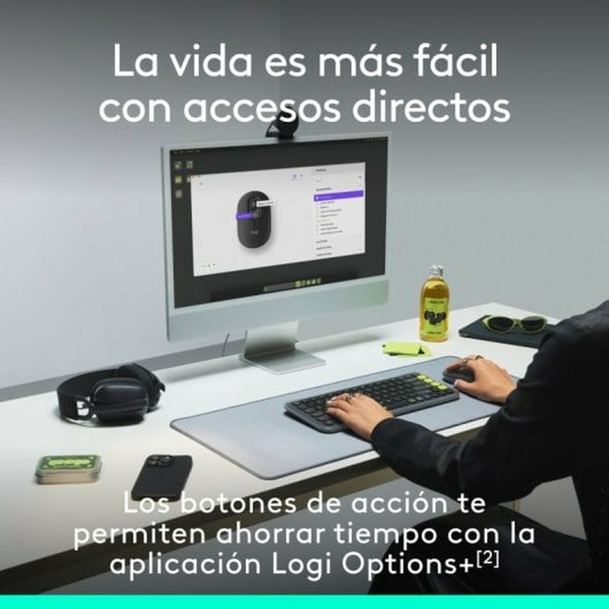 Mus Logitech 910-007414 Lila - 4