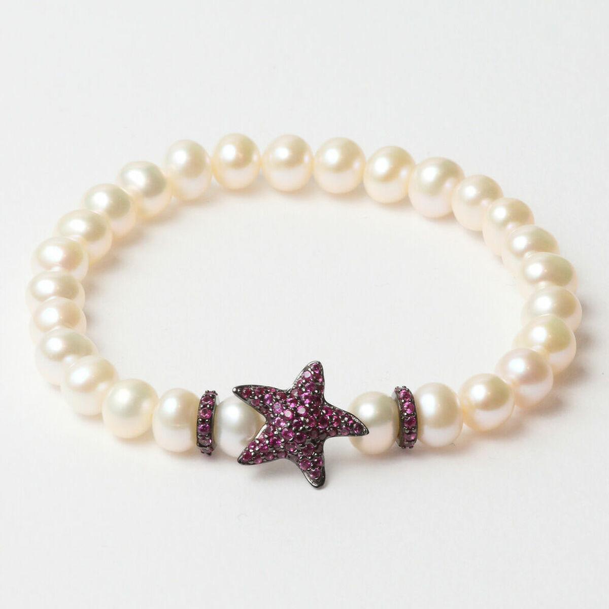 Damarmband Lancaster JLA-BR-STAR-5-WH 16 mm - 3