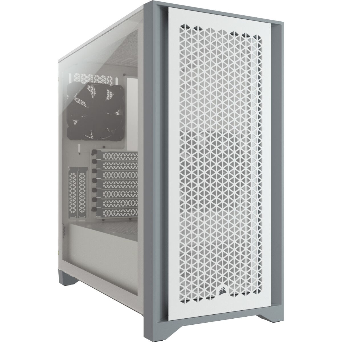 ATX Låda Corsair 4000D AIRFLOW Vit - 3