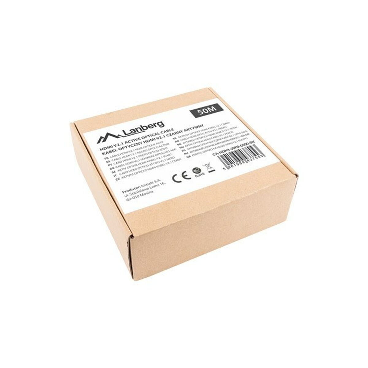 Kabel HDMI Lanberg CA-HDMI-30FB-0500-BK 50 m - 4
