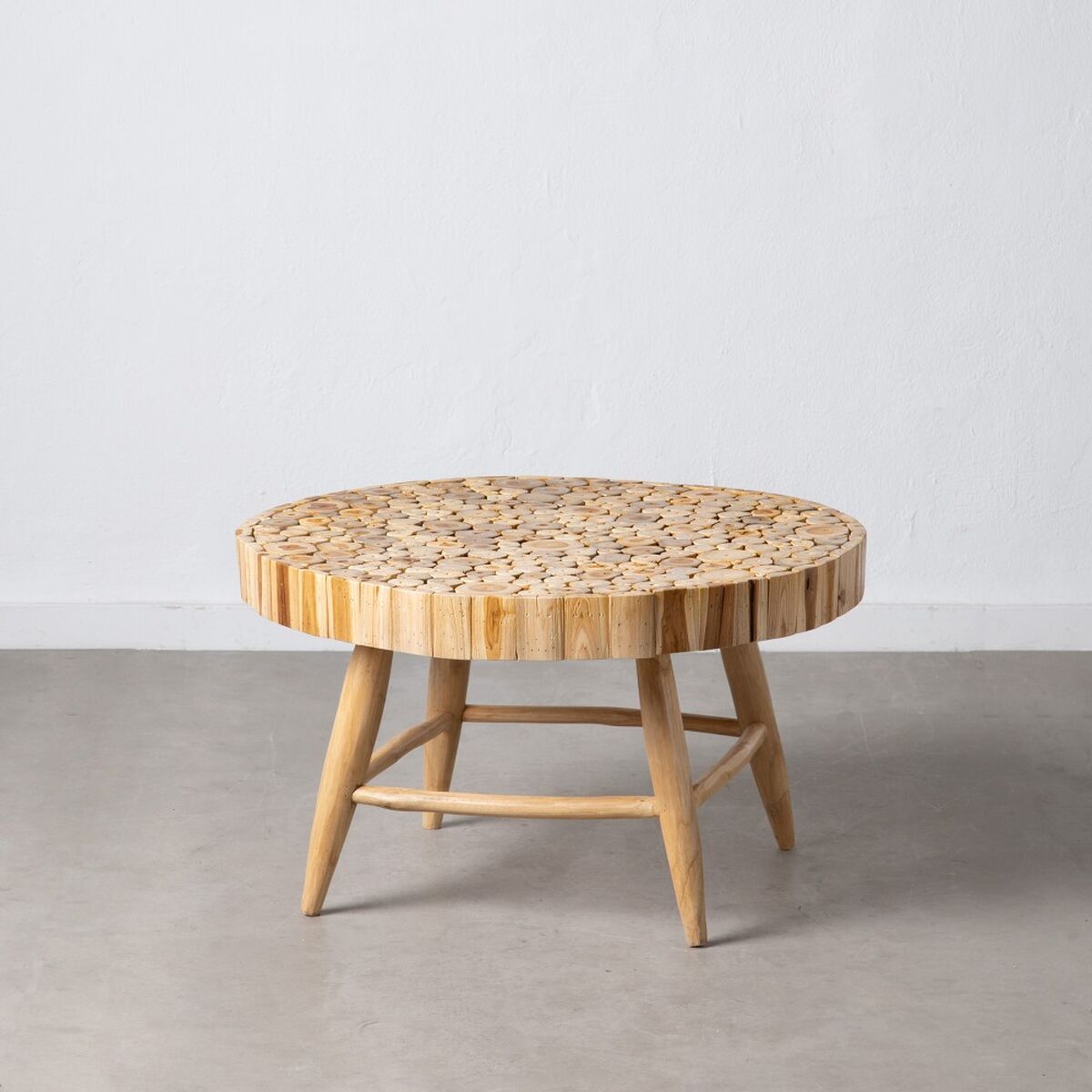 Soffbord 80 x 80 x 45 cm teakträ
