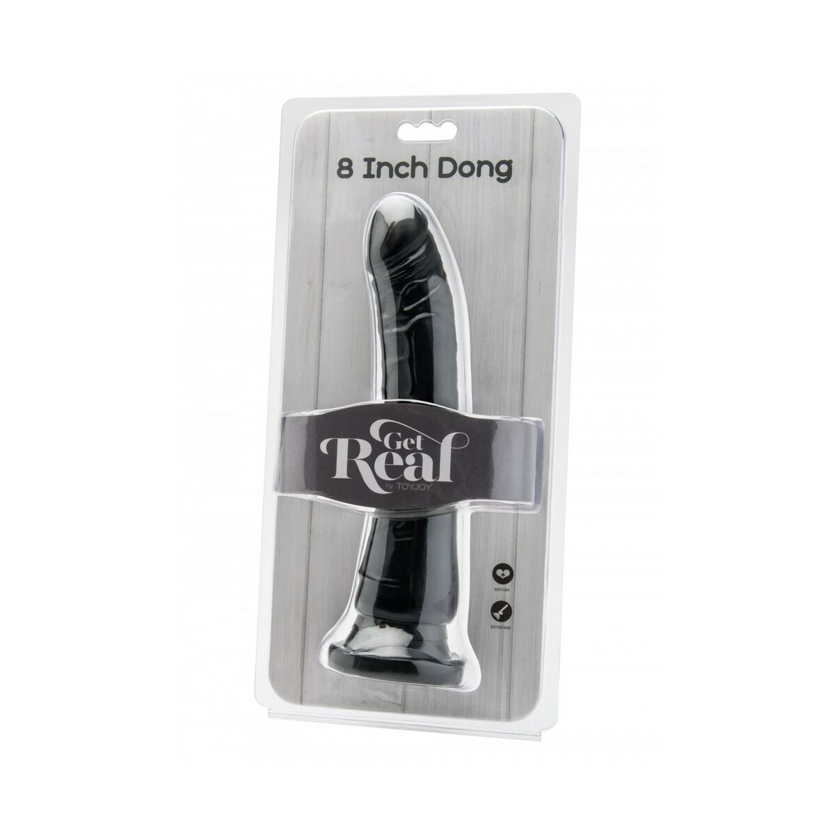 Dildo Get Real by Toyjoy Svart - 2