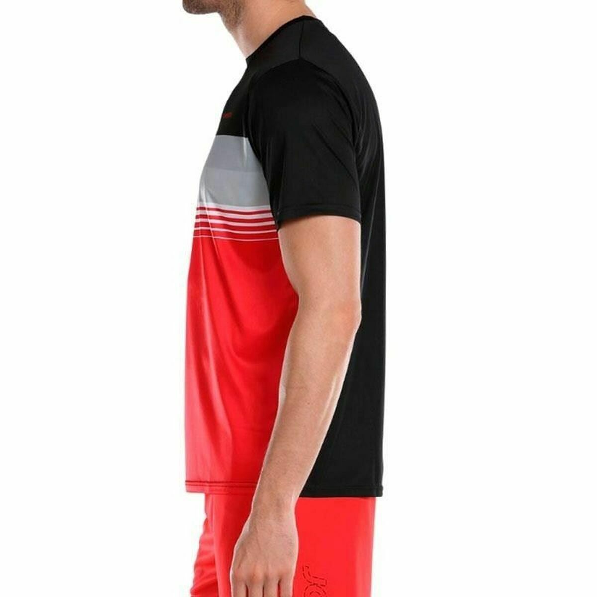 T-shirt med kortärm Herr John Smith Bisen Svart - 3