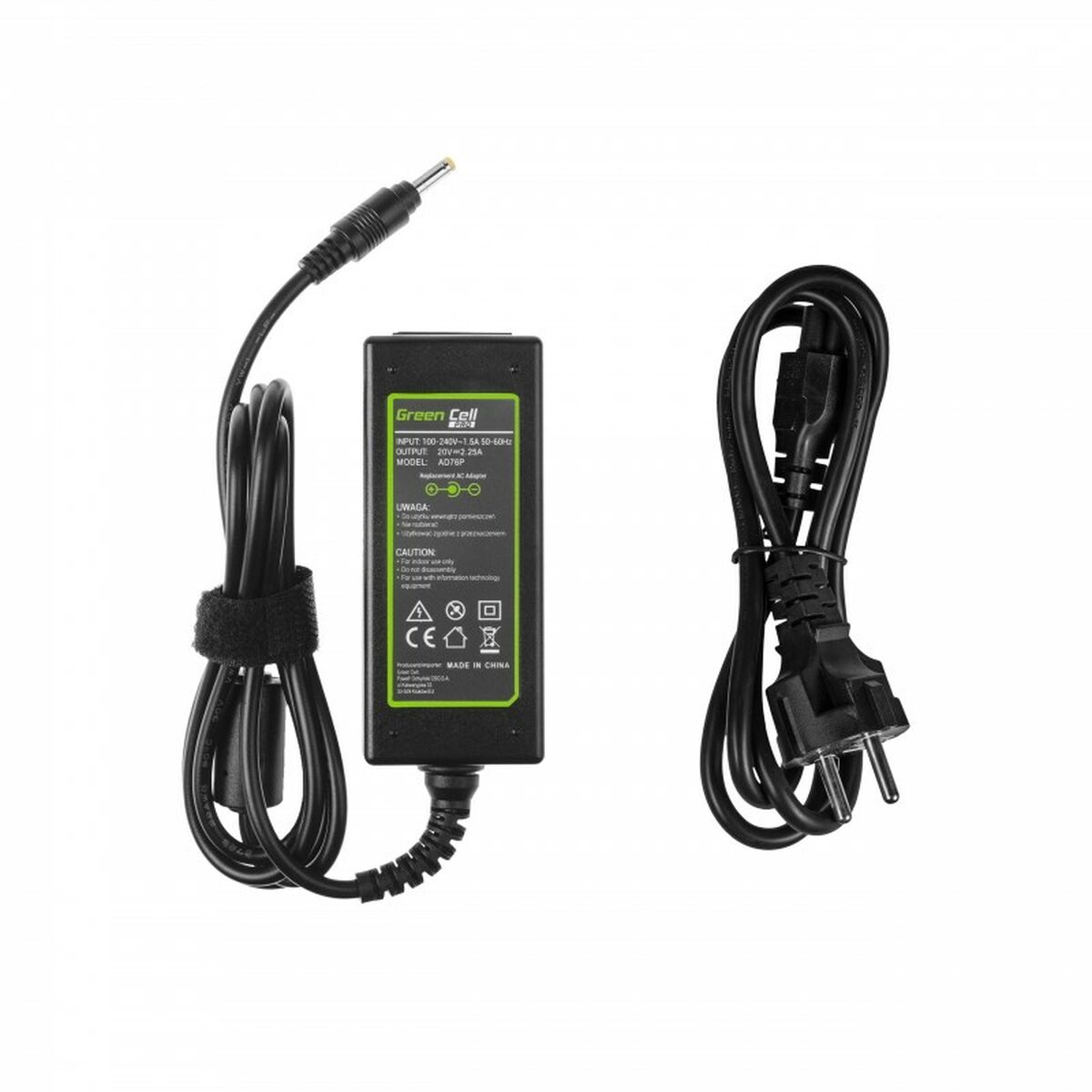 Laptopladdare Green Cell AD76P 45 W - 5