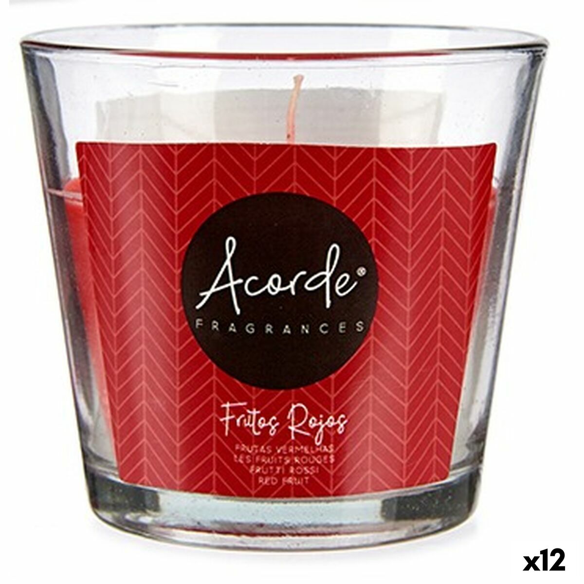 Doftljus Acorde Röda Bär 120 g (12 antal) - 3
