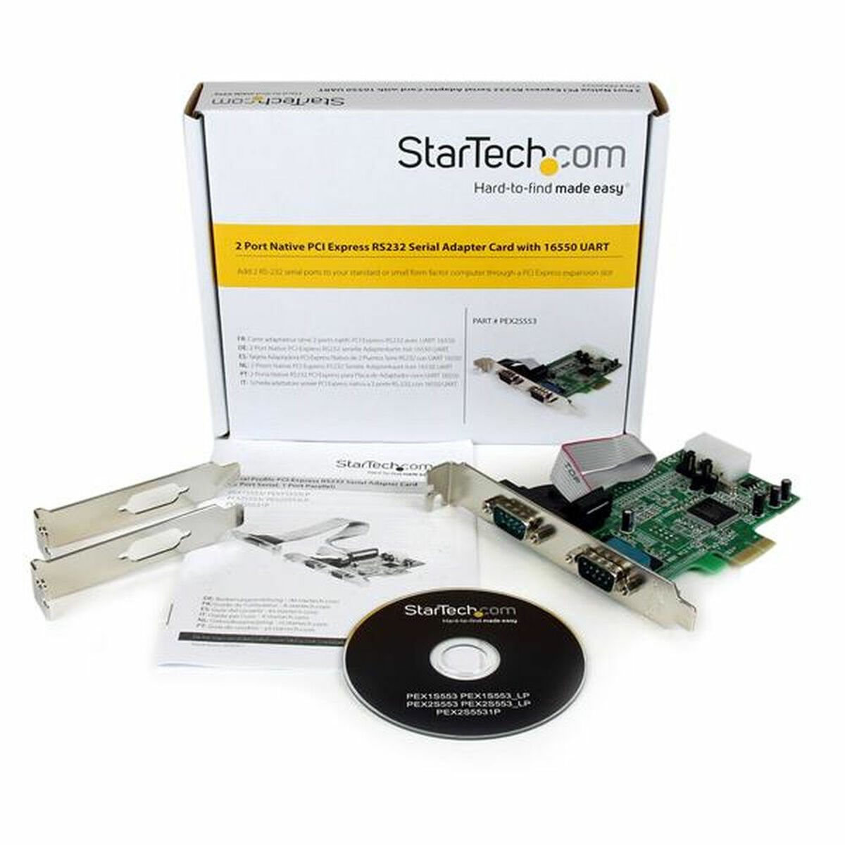 USB-HUB Startech PEX2S553 - 5