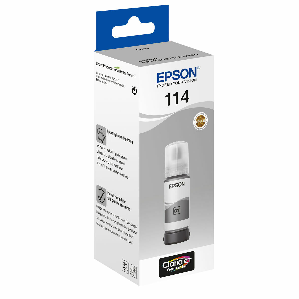 Bläck för patronpåfyllning Epson C13T07B540 Grå 70 ml - 2