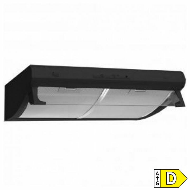 Konventionell fläkt Teka C6310BK 60 cm 235 m³/h 130W E Svart - 3