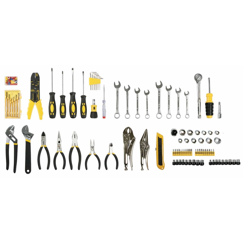 Toolland Verktygssats 99 delar svart HST0099 - 2