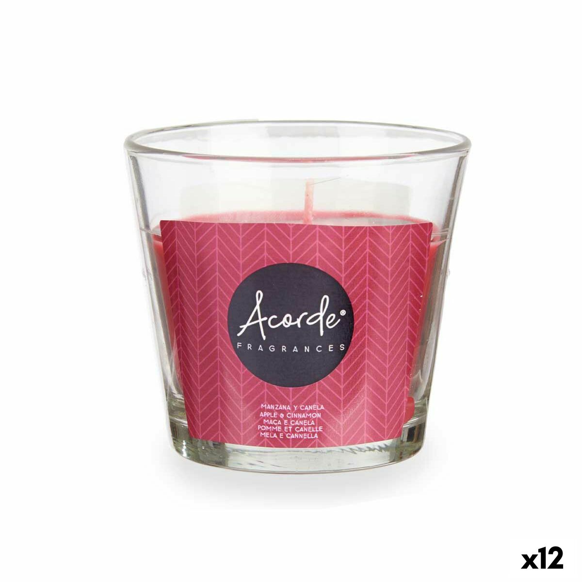 Doftljus Acorde Äpple Kanel 120 g (12 antal)