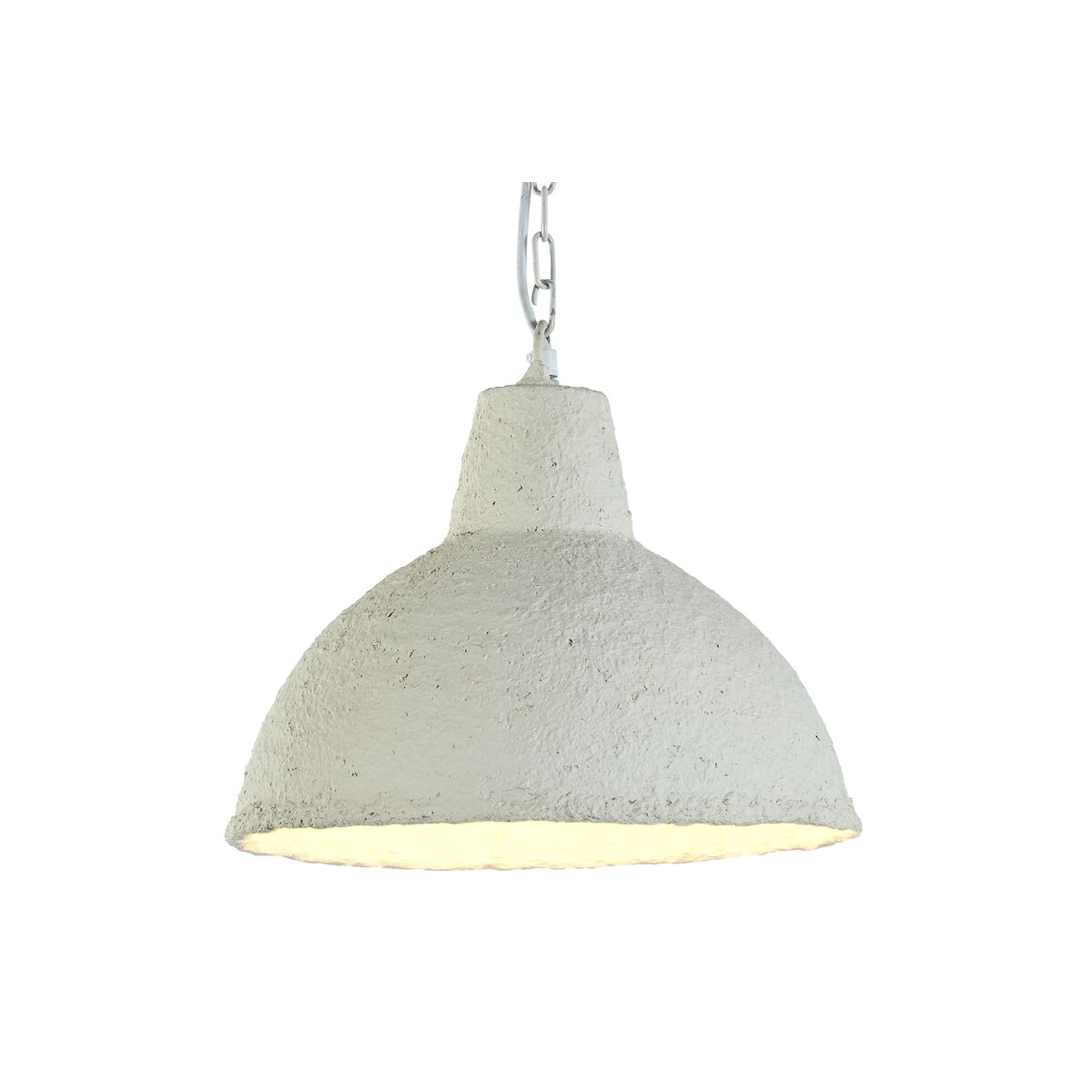 Taklampa Home ESPRIT Vit Papper Järn 50 W 33 x 33 x 26 cm - 4