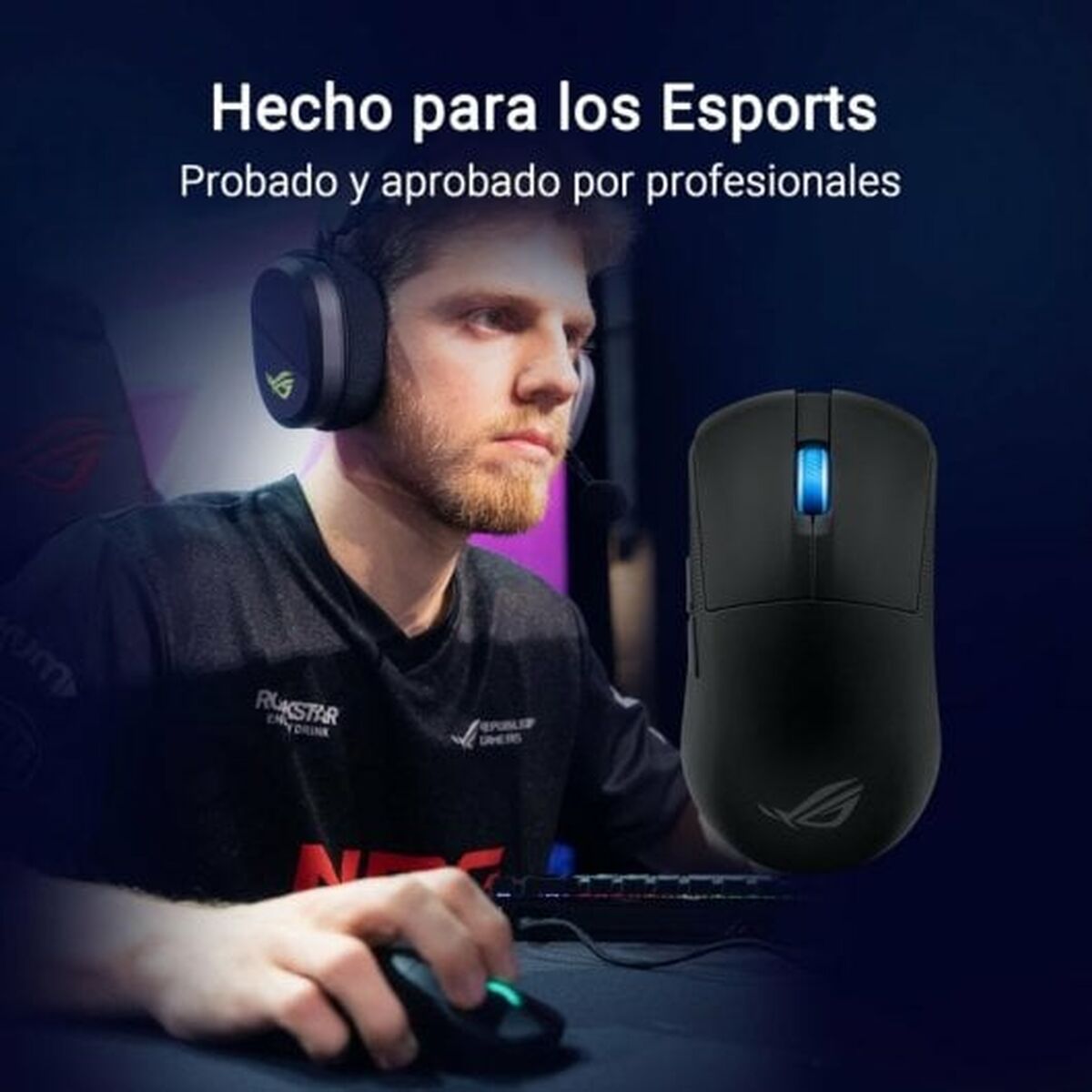Trådlös optisk mus Asus Svart - 3