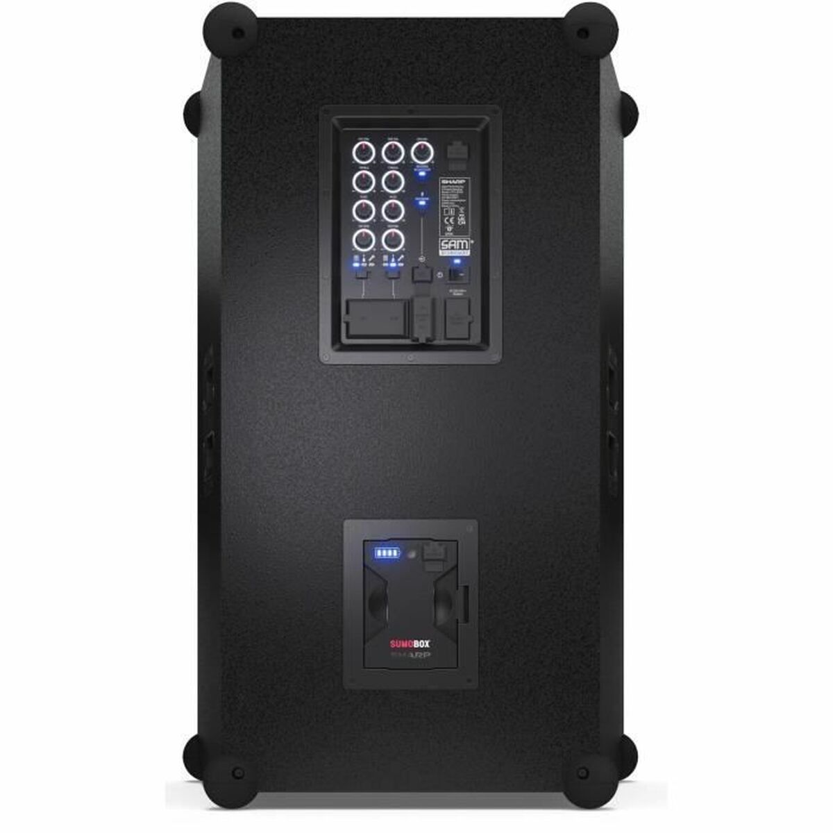 Bärbar Högtalare Sharp CP-LS200 Svart 200 W - 5