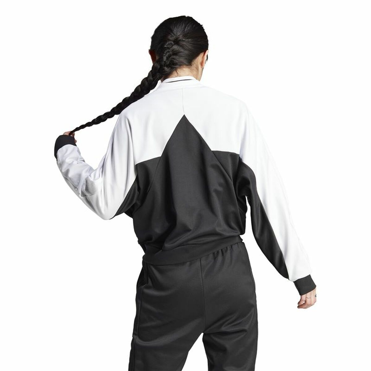 Jacka Adidas Tiro Cb Tt Vit Svart Kvinna - 3