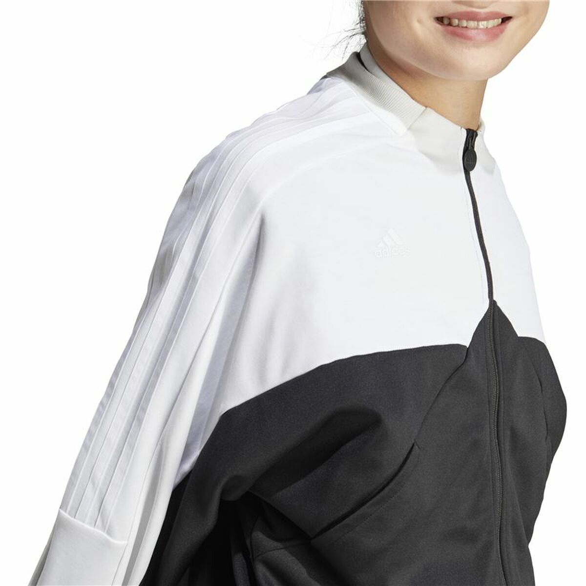 Jacka Adidas Tiro Cb Tt Vit Svart Kvinna - 5
