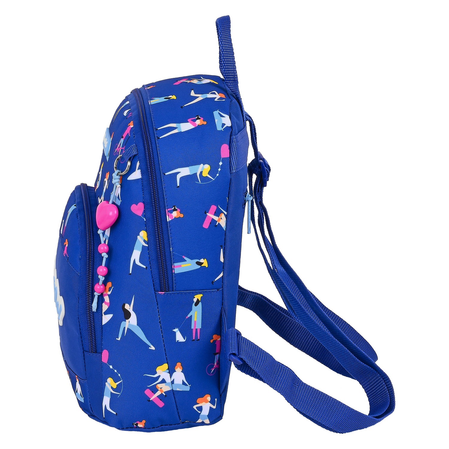 Ryggsäck Casual BlackFit8 Go Girls Blå (25 x 30 x 13 cm) - 15