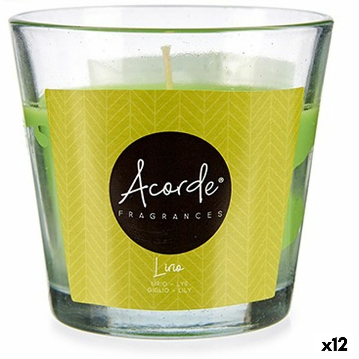 Doftljus Acorde Lilja 120 g (12 antal)