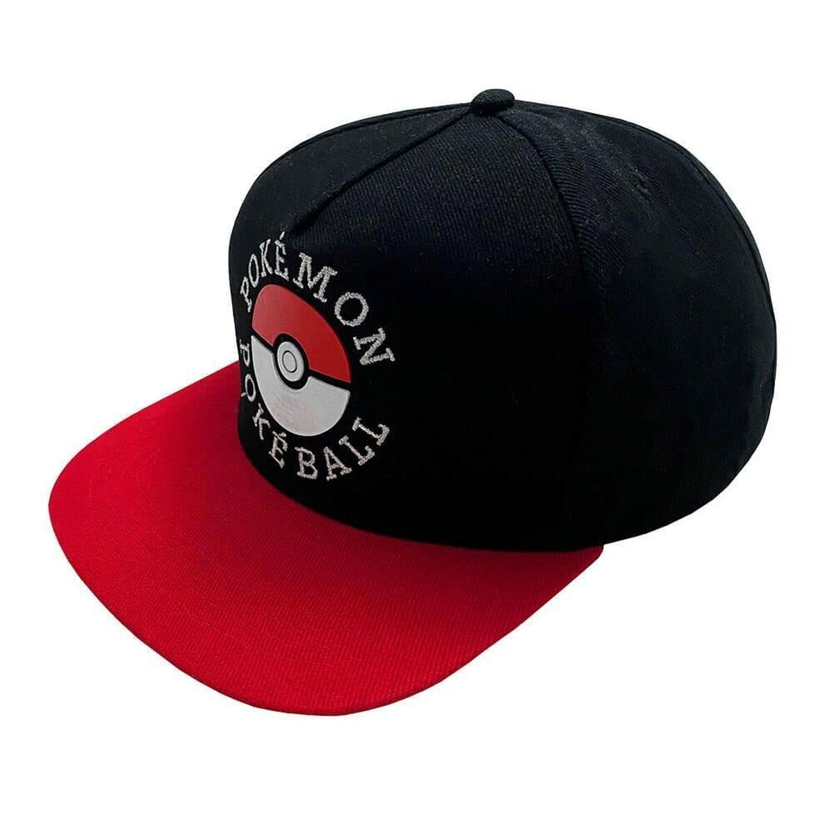 Keps unisex Pokémon Trainer Svart Röd One size 58 cm - 3