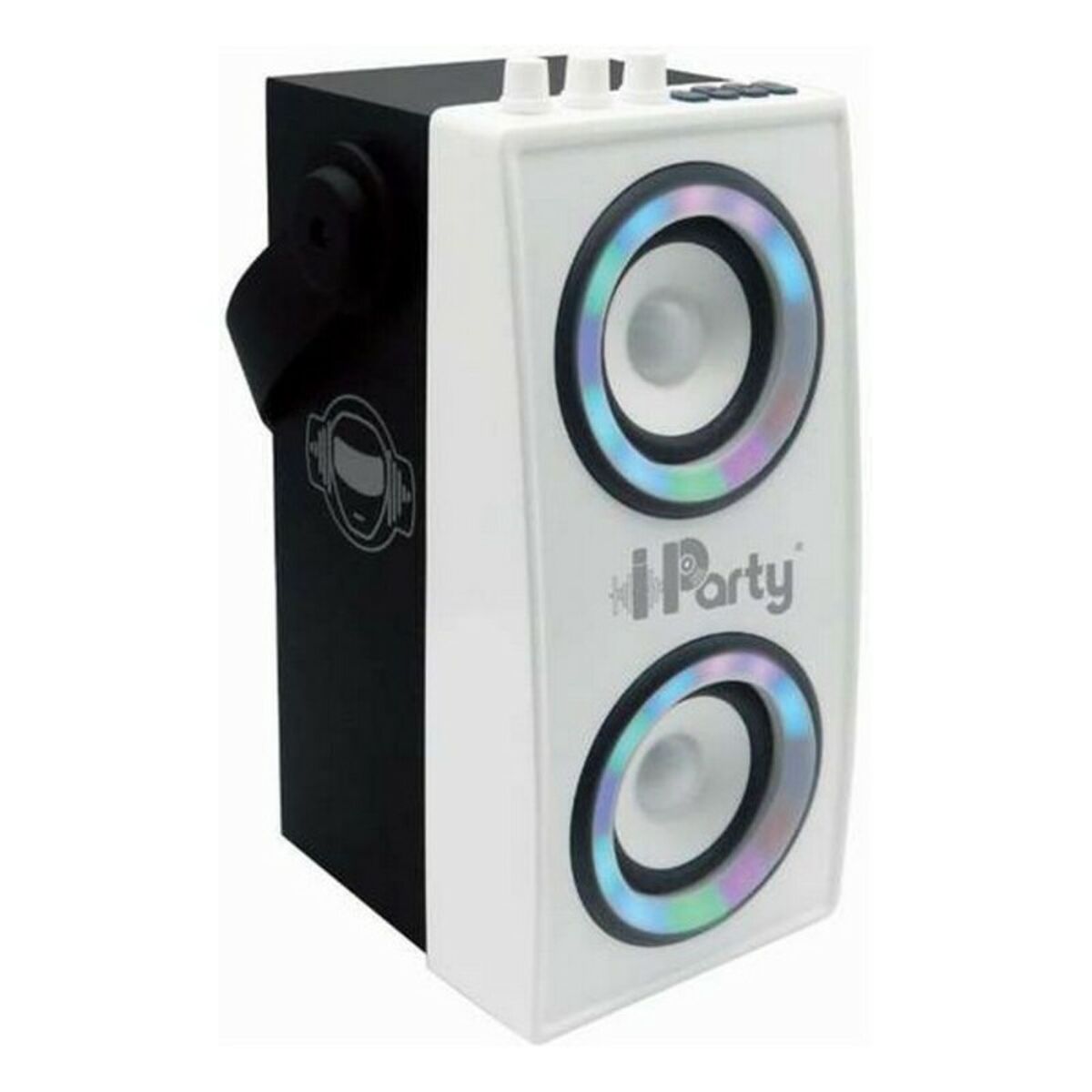 Bärbar Bluetooh Högtalare med Mikrofon iParty Lexibook BTP180Z Vit Bluetooth - 6
