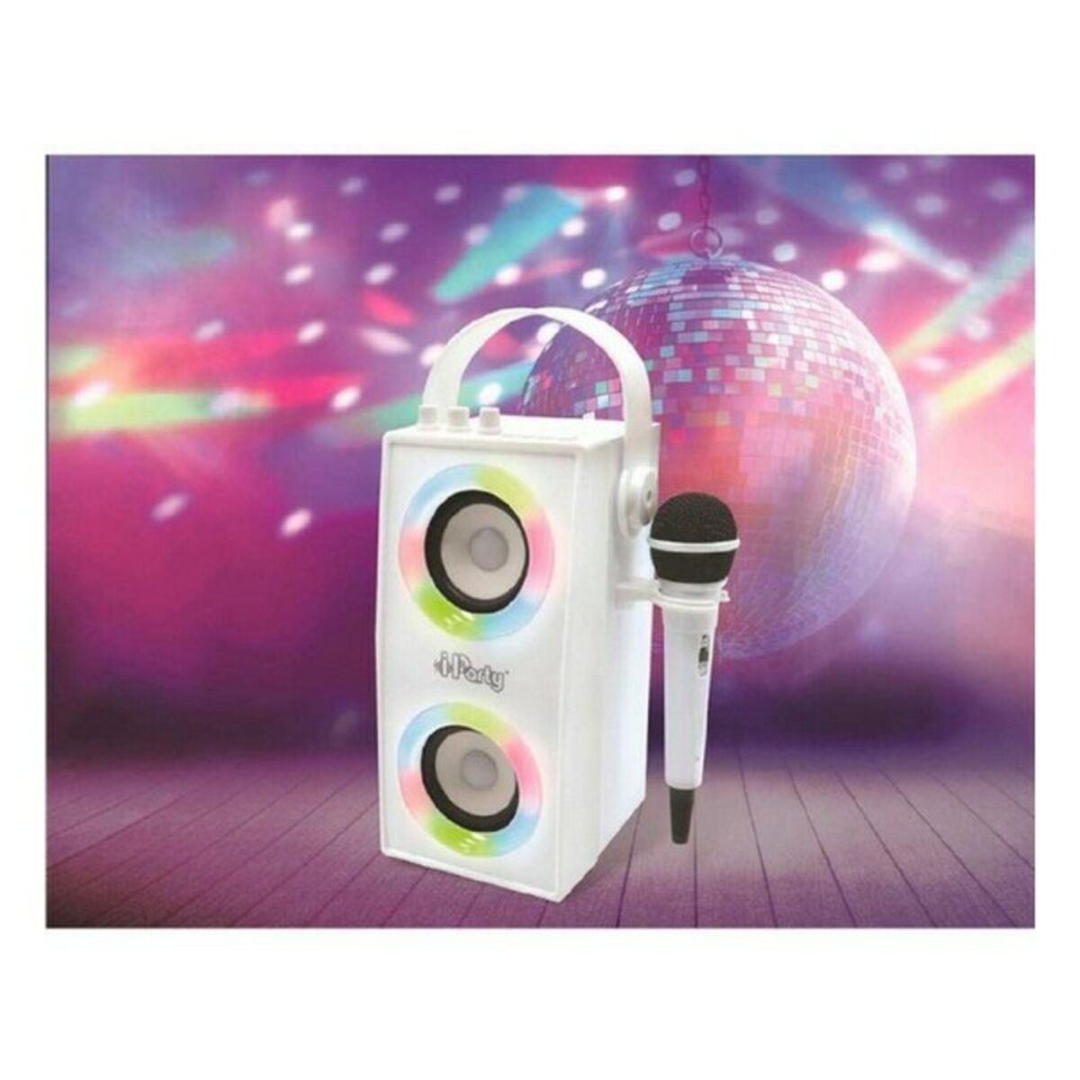 Bärbar Bluetooh Högtalare med Mikrofon iParty Lexibook BTP180Z Vit Bluetooth - 4