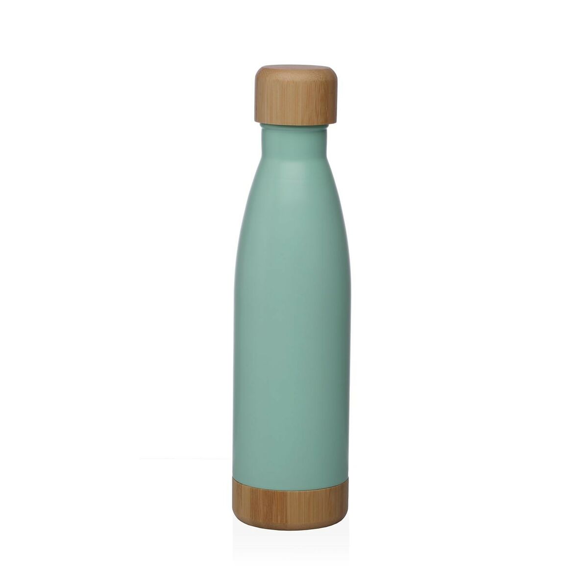 Vattenflaska Versa Grön Stål 500 ml 7 x 27 x 7 cm