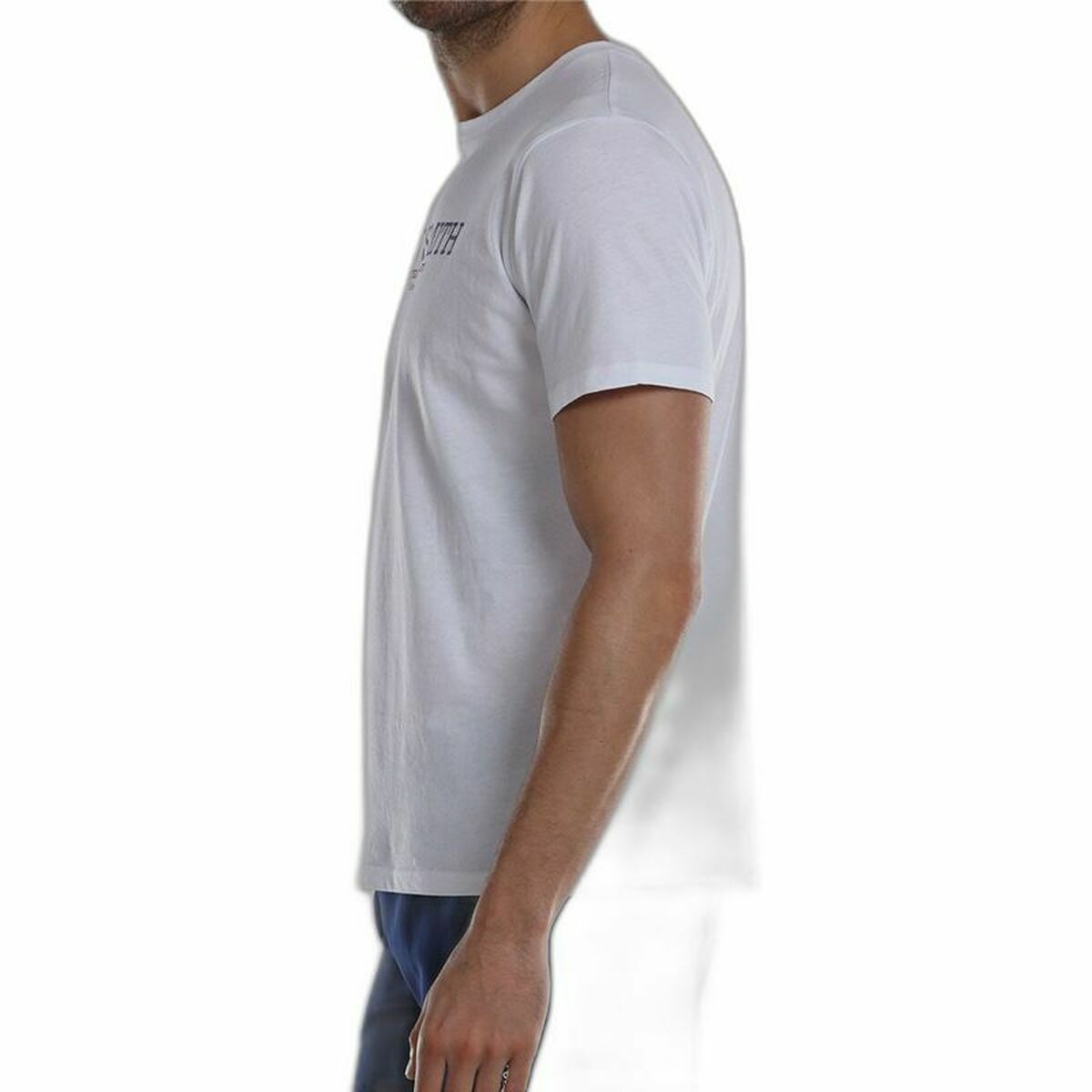T-shirt med kortärm Herr John Smith Efebo Vit - 3