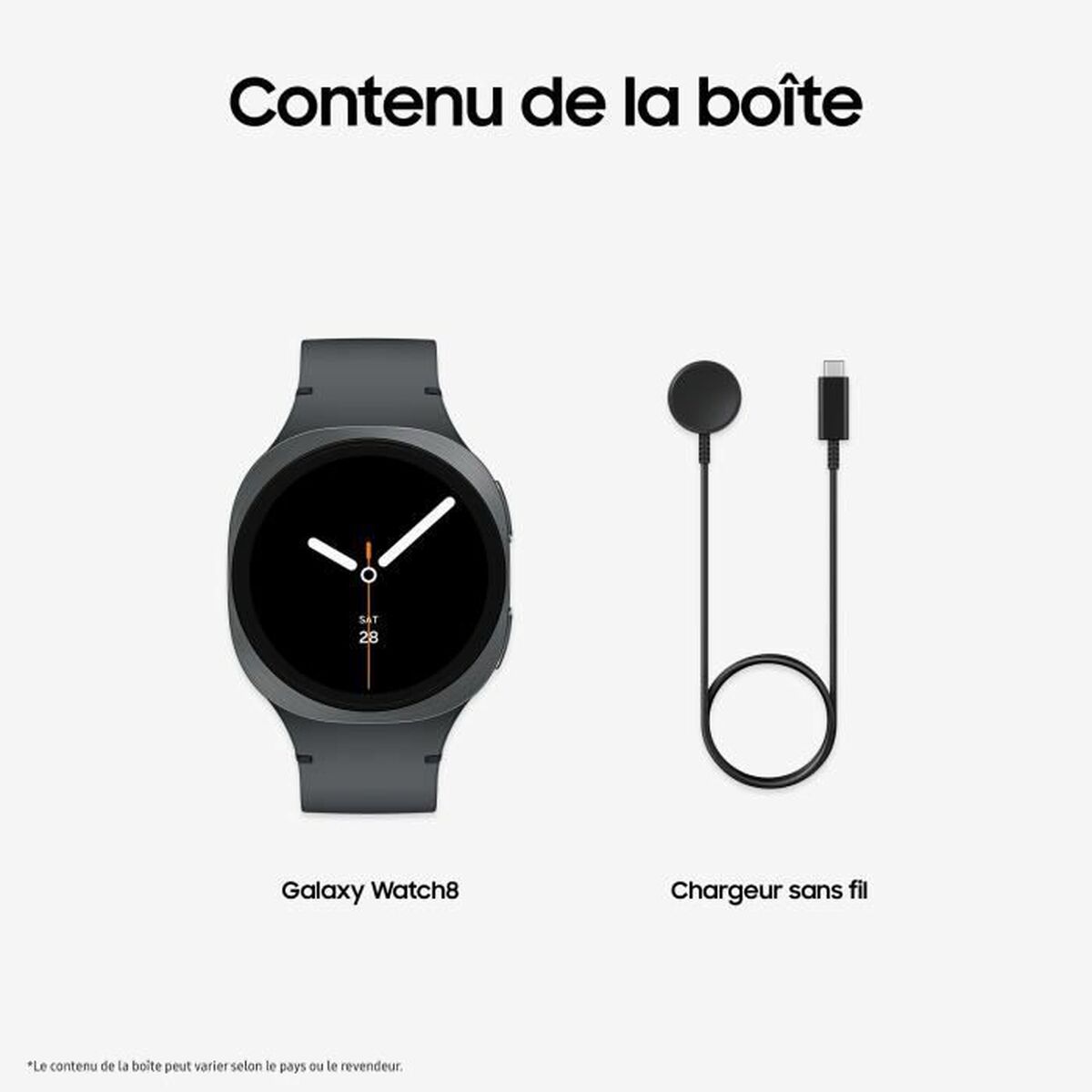 Smartklocka Samsung Watch8 Svart Grafit 1,3" 40 mm - 2